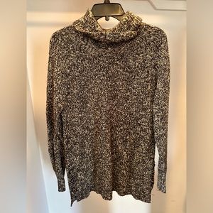 Relaxed Knit Turtleneck Sweater
